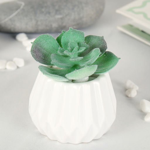 Суккулент искусственный 5,5х6,5 см / GN112 /уп 100/ - Галеонтрейд фото 3