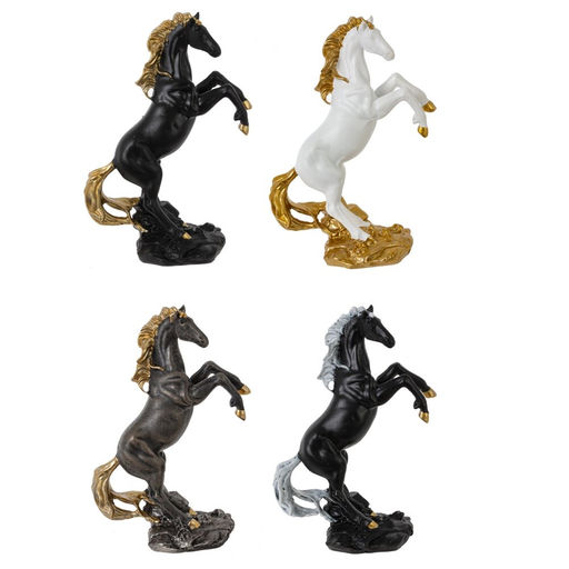 Фигурка декоративная "Лошадь", L9 W4 H12 см, 4в.