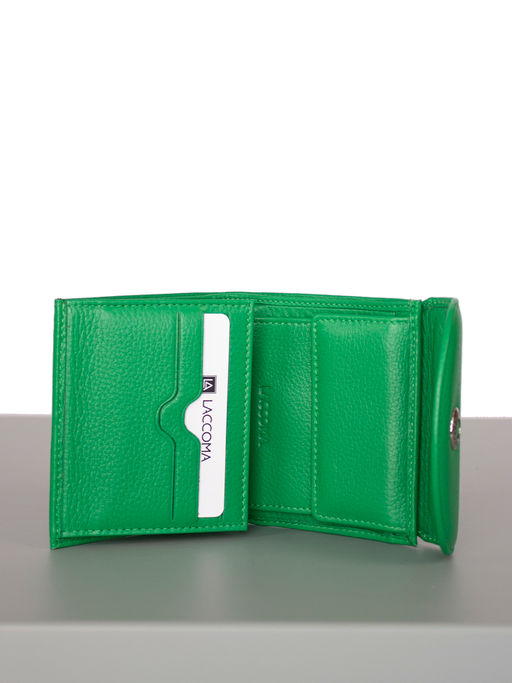 LACCOMA кошелек LA-2075-З-темно-коричневый натуральная замша  фото 5