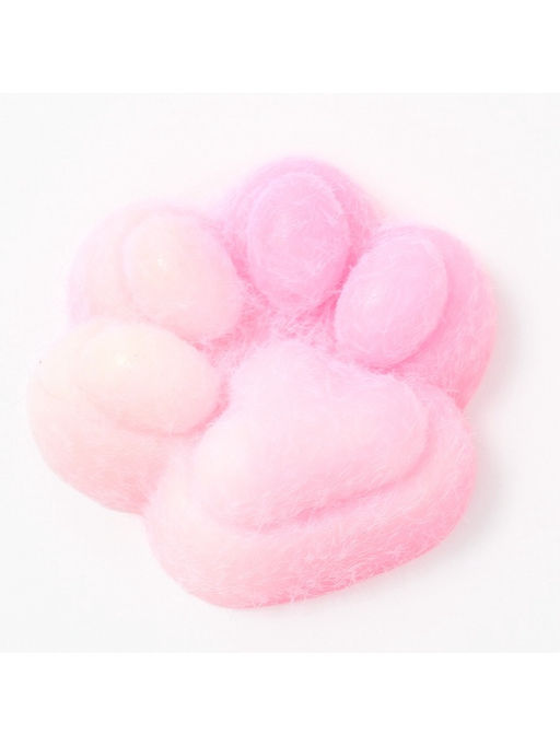 Сквиш антистресс - игрушка «Лапка», с пушистой посыпкой, МИКС