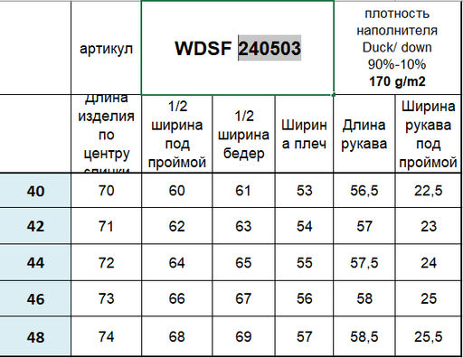 Conso/WDSF 240503 - синий Пуховая куртка  фото 5