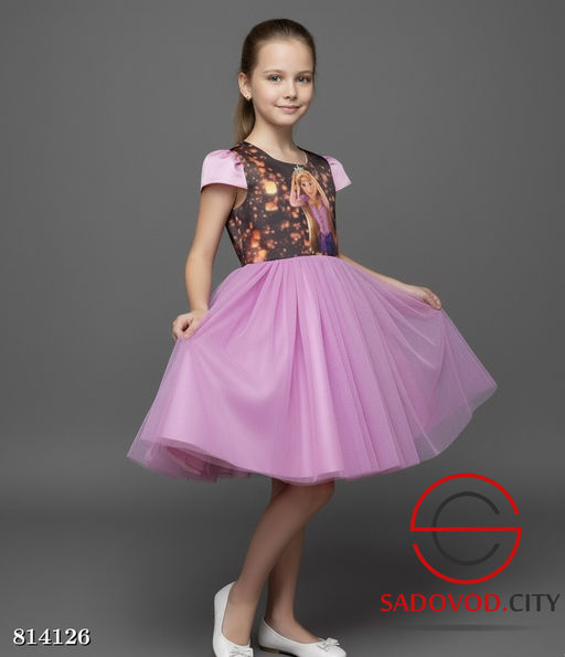 Платье для девочки пышное