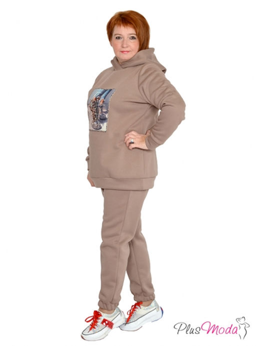 Толстовка Модель №1050 размеры 44-84 - Plusmoda фото 15