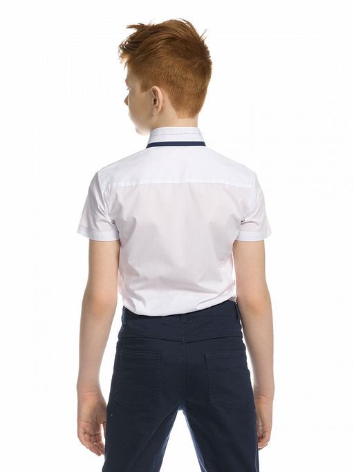 BWCT7094 сорочка верхняя для мальчиков - Pelican фото 2