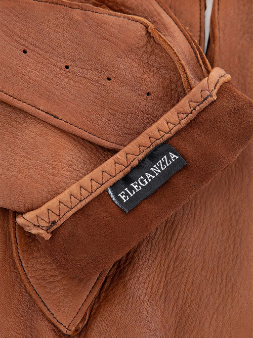 Перчатки мужские б/п OS899 camel - Eleganzza фото 4