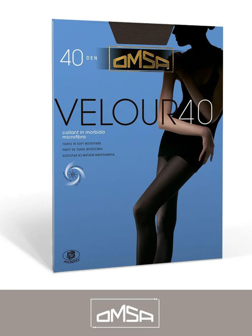 (Omsa) Velour 40 (чз)  фото 4