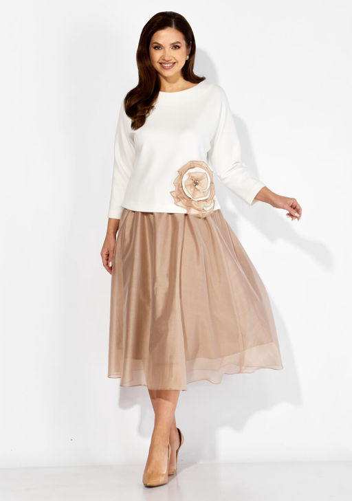 Костюм ТАиЕР 1405 молочный/бежевый