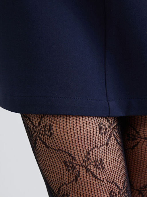 Parlak G?r?n?ml? Kad?n File K?lotlu ?orap