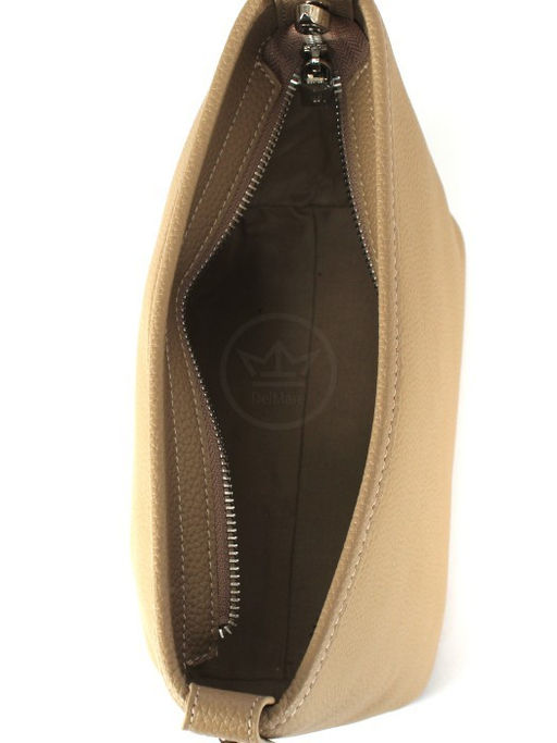 Сумка женская натуральная кожа GU 2066-6749, 1отд, плечевой ремень, бежевый SALE 259914 - Adelia фото 3