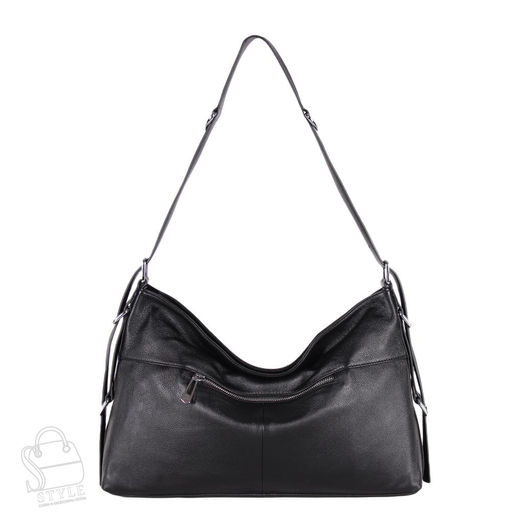 Сумка женская кожаная 3246Q black Polina&Eiterou/30  фото 4