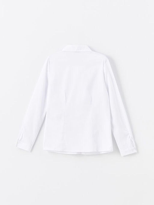 Basic Uzun Kollu K?z ?ocuk G?mlek - Waikiki фото 2