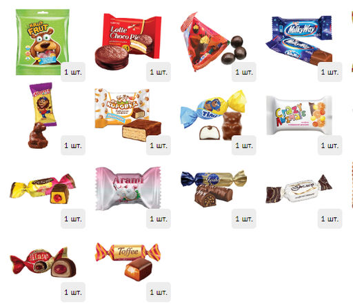 Добрячок 400 г. картон - Сладкий мир фото 3