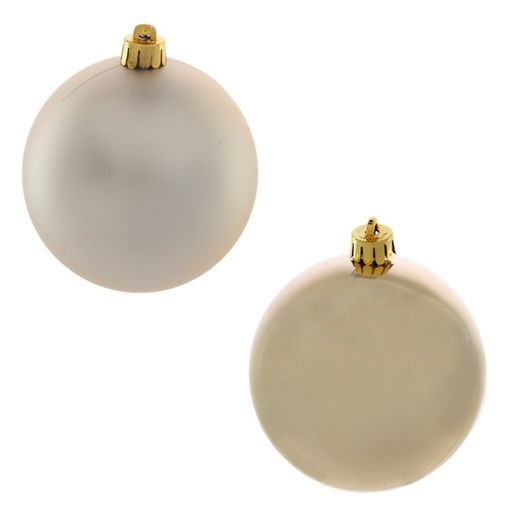 Набор из 4шт Украшение новогоднее "Шар", D 8 см, L15,5 W8 H15,5 см