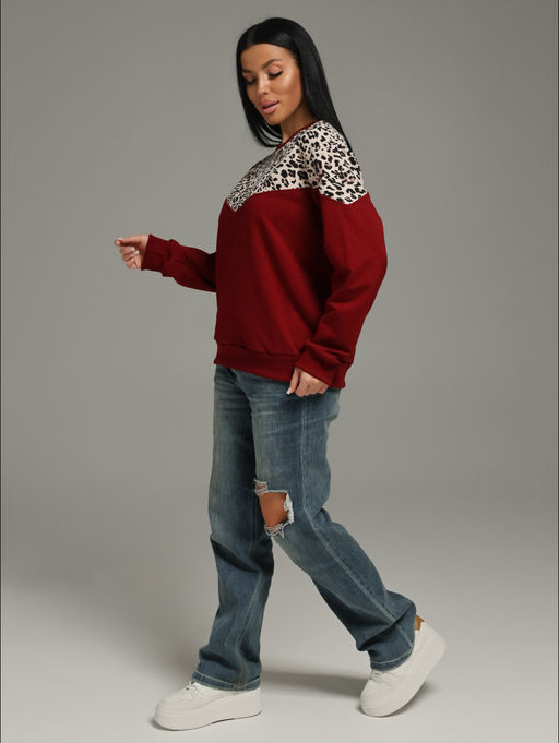 Саманта свитшот женский (кофе) - Lovetex фото 24