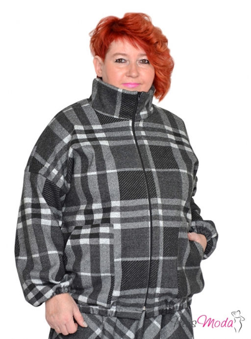 Жакет-парка Модель №1907 размеры 44-84 - Plusmoda фото 35