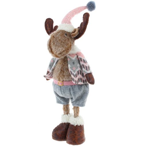 Игрушка набивная "Олень", L20 W12 H55/37 см, 2в.