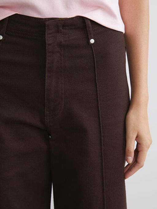 Straight Fit Kad?n Jean Pantolon