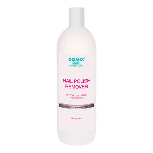 Domix Green Professional Средство для снятия лака с ногтей без ацетона / Nail Polish Remover non acetone, 1000 мл