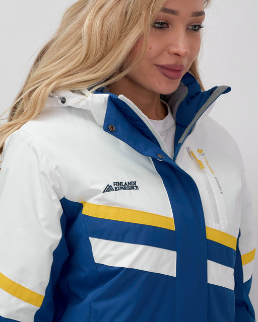 Горнолыжный костюм женский зимний синего цвета 02808S - Mtforce фото 8