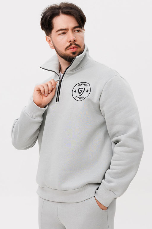 Джемпер GO M4087/29-01.182-188 пепел