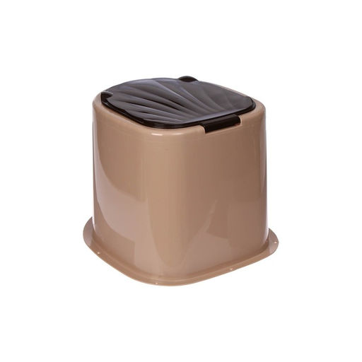 Туалет дачный, h=58 см, без дна, с отверстиями для крепления к полу, бежевый