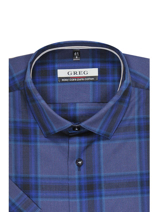 Сорочка мужская короткий рукав GREG 225/201/2869/1p  фото 3