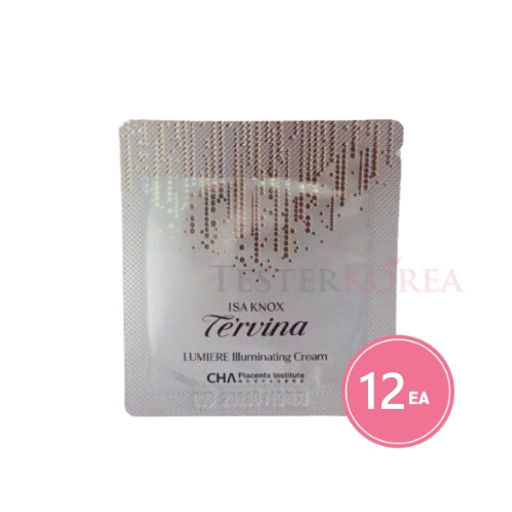 Sample Крем антивозрастной с алмазной пудрой ISA KNOX Tervina Lumiere Illuminating Cream, 1ml