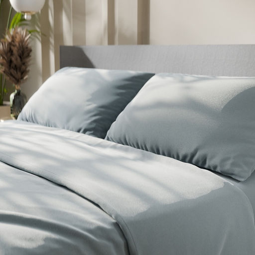 Постельное бельё Этель Дуэт Утренняя дымка 143х215-2 шт, 220х240, 50х70-2 шт, 100% хлопок, бязь125г/м2  фото 3