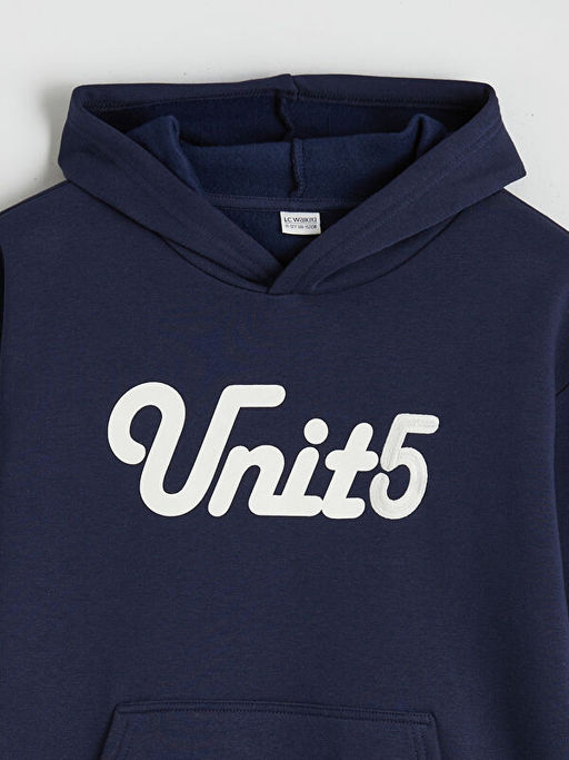 Kap??onlu Erkek ?ocuk Kal?n Sweatshirt