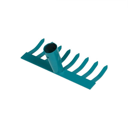 Цена за 2 шт. Грабли прямые, 8 прямых зубцов, металл, тулейка 30 мм, без черенка, МИКС