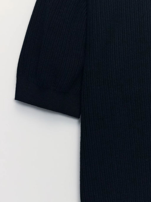 Джемпер поло из текстурного хлопка / Zarina