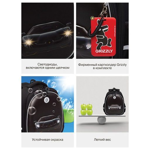 RAz-587-7 Рюкзак школьный - Grizzly фото 45