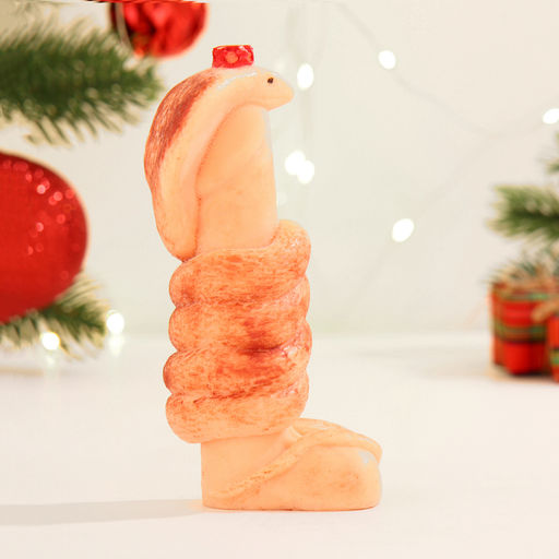 Фигурное мыло Змея королевская Кобра № 2, 14 см / 170г - Мыльные штучки фото 3