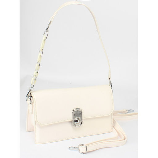 Сумка женская искусственная кожа Ch&K-2806, 1отд, плечевой ремень, белый SALE 259978