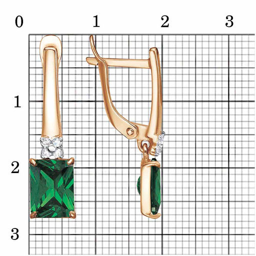СЕРЬГИ 33815243Д7 - Красная пресня фото 2