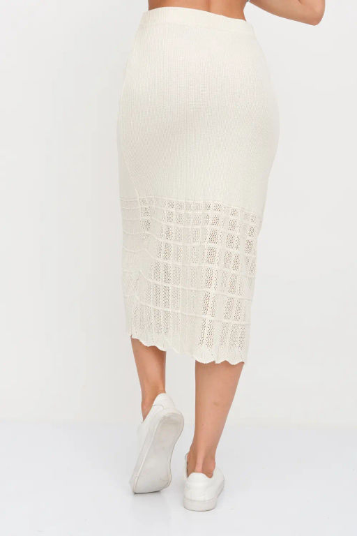 ЗЛАТА Юбка И 019/льняной