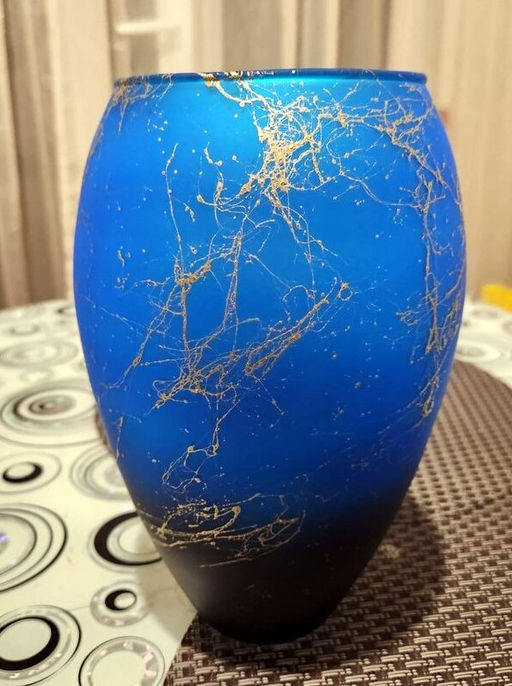 Ваза Ст 24см Клавдия Паутинка-3 большая 2701522112 (286612) /DANIKS/  фото 10