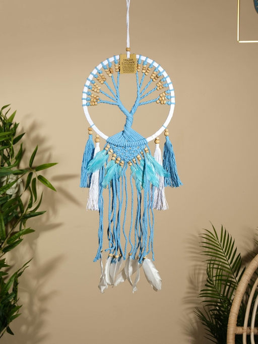 Ловец снов «Голубое дерево», 22×60 см