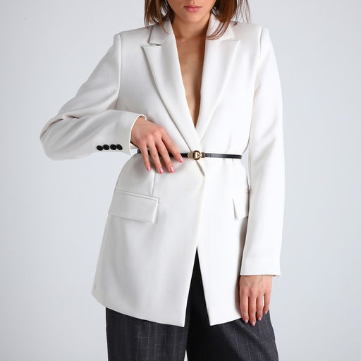 Ремень женский, ширина 1 см, пряжка металл, цвет чёрный - Simaland фото 2