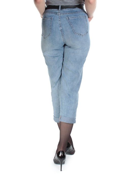 10071 BLUE Джинсы женские AMG JEANS (98% хлопок, 2% лайкра)