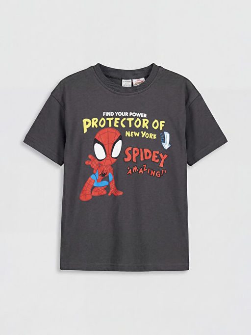 Футболка Spider-Man с принтом для мальчиков