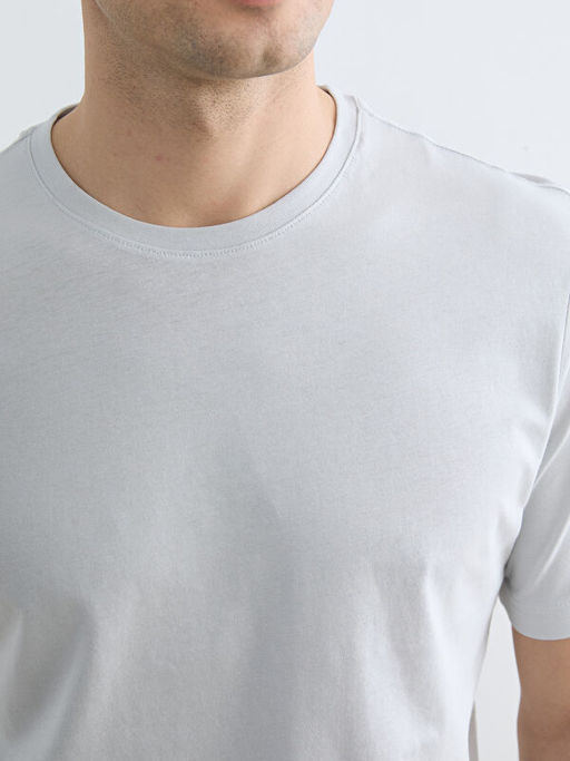 Bisiklet Yaka Penye Erkek Ti??rt