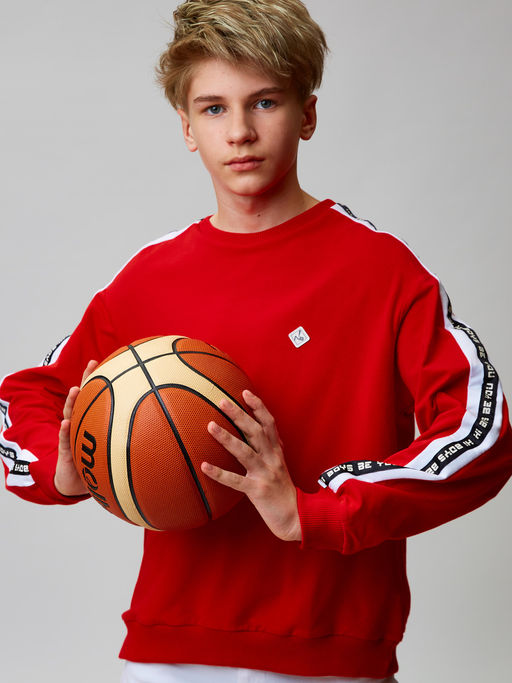 Свитшот красный 231140977 - Nota bene фото 5