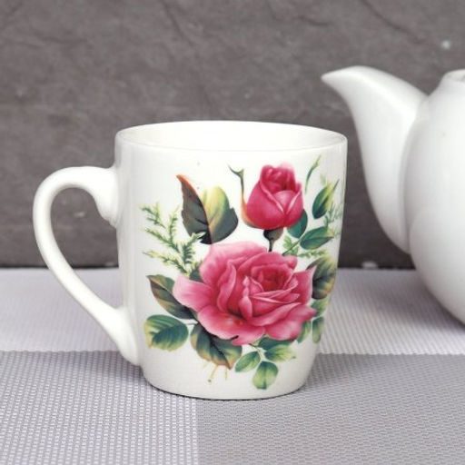 Кружка 250 мл Цветы / S749 /уп 96/ - Галеонтрейд фото 9