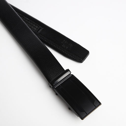 Ремень мужской, ширина 3,5 см, автомат, цвет чёрный - Simaland фото 2
