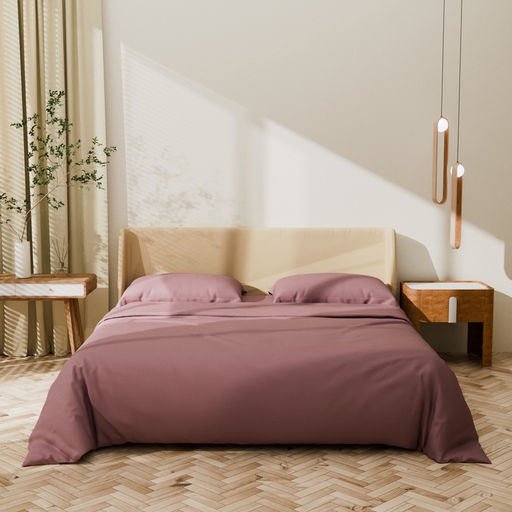 Постельное бельё Этель Евро Twilight Mauve 200х215, 215х240, 50х70+3-2 шт, мако-сатин, 114г/м2  фото 10