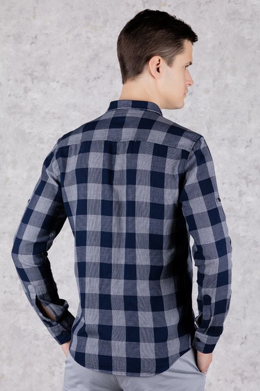 рубашка 
 17.7507-LACIVERT - Ce&ce фото 2