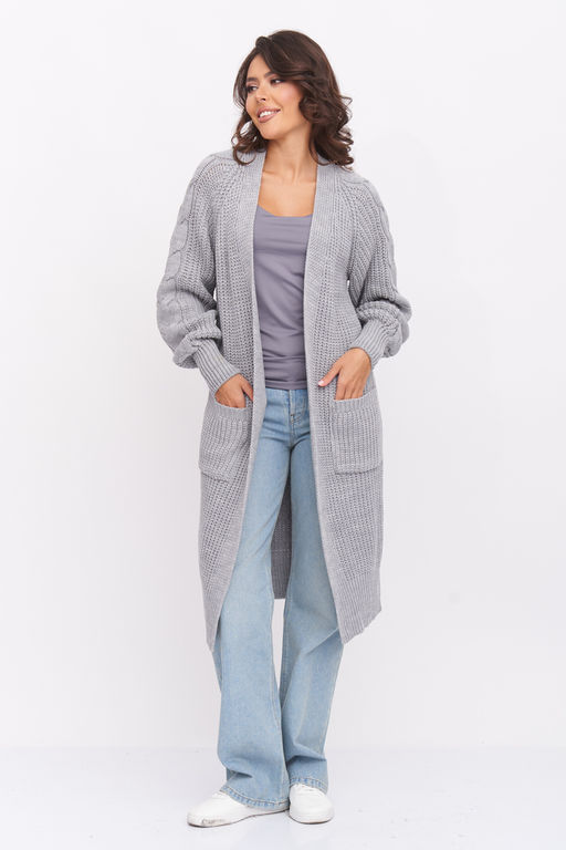 Кардиган Д 3084/серый (1755) - Текстильная мануфактура фото 7