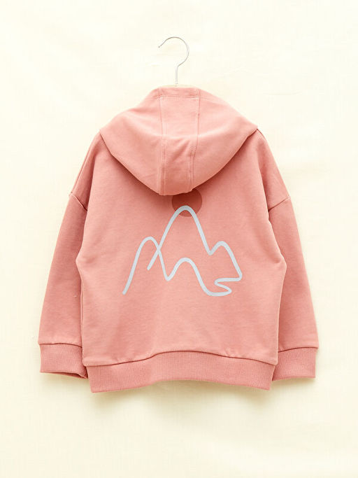 Uzun Kollu Erkek Bebek Hoodie - Waikiki фото 3