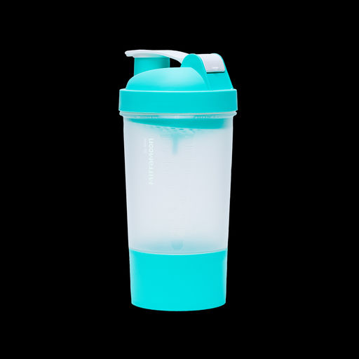 Шейкер спортивный с чашей бирюзовый 500 мл шт.